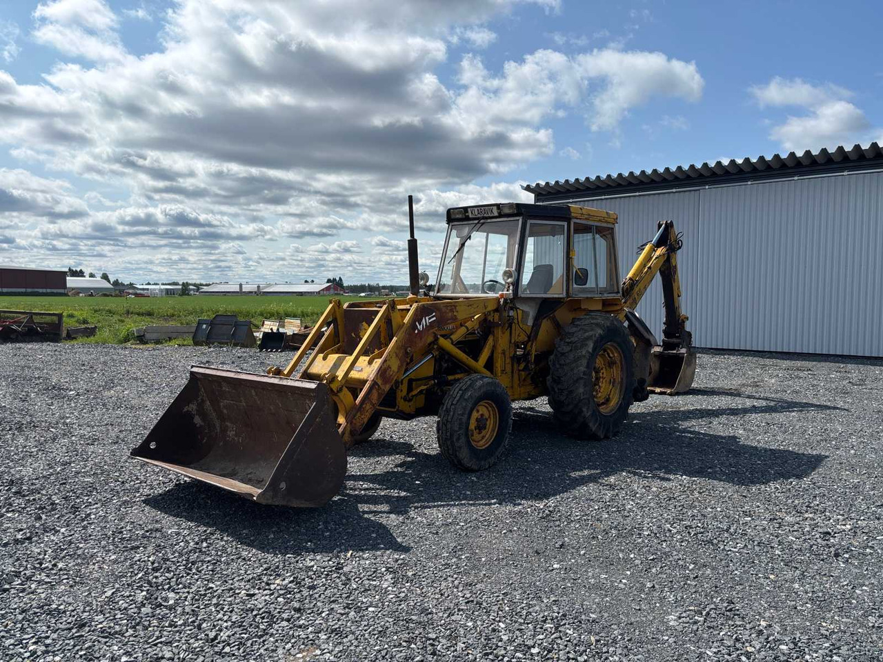 Massey Ferguson 50 B Backhoe - Tractopelle: photos 1 Massey Ferguson 50 B Backhoe - Tractopelle: photos 1