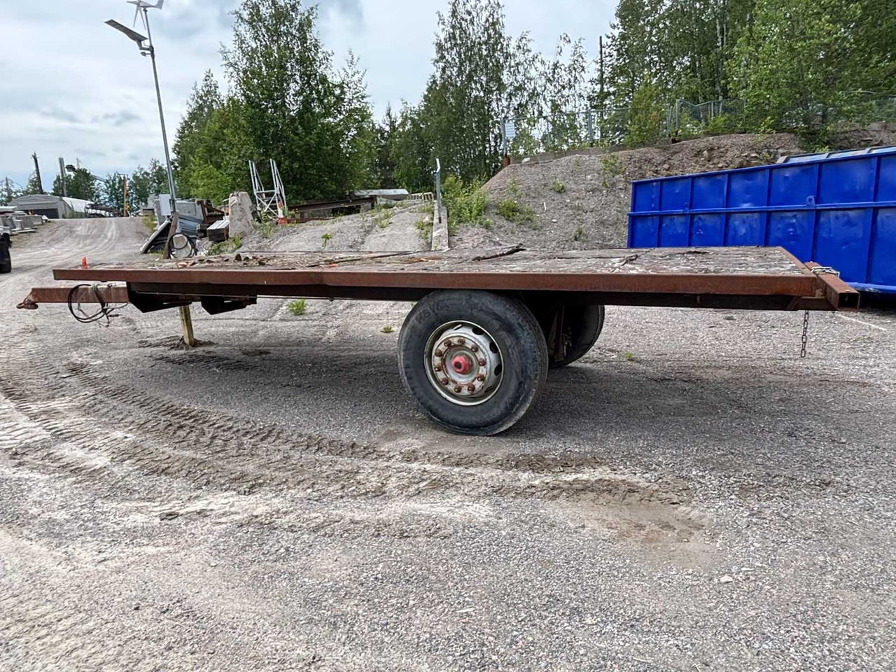 Tractor trailer - Remorque plateau: photos 1 Tractor trailer - Remorque plateau: photos 1