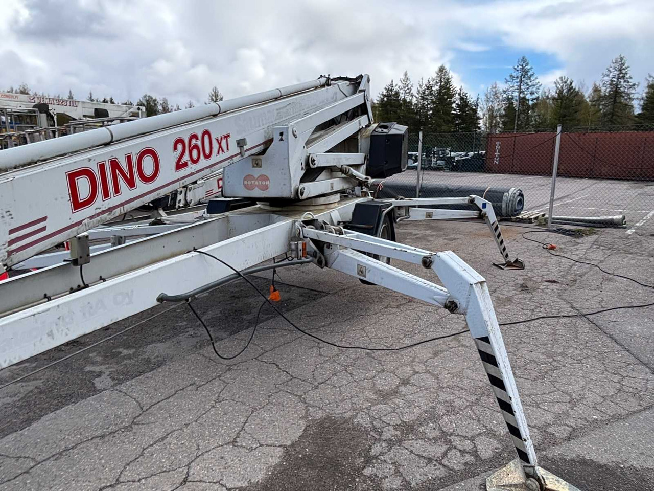 Trailer boom lift Dino 260XT - Nacelle sur remorque: photos 4 Trailer boom lift Dino 260XT - Nacelle sur remorque: photos 4