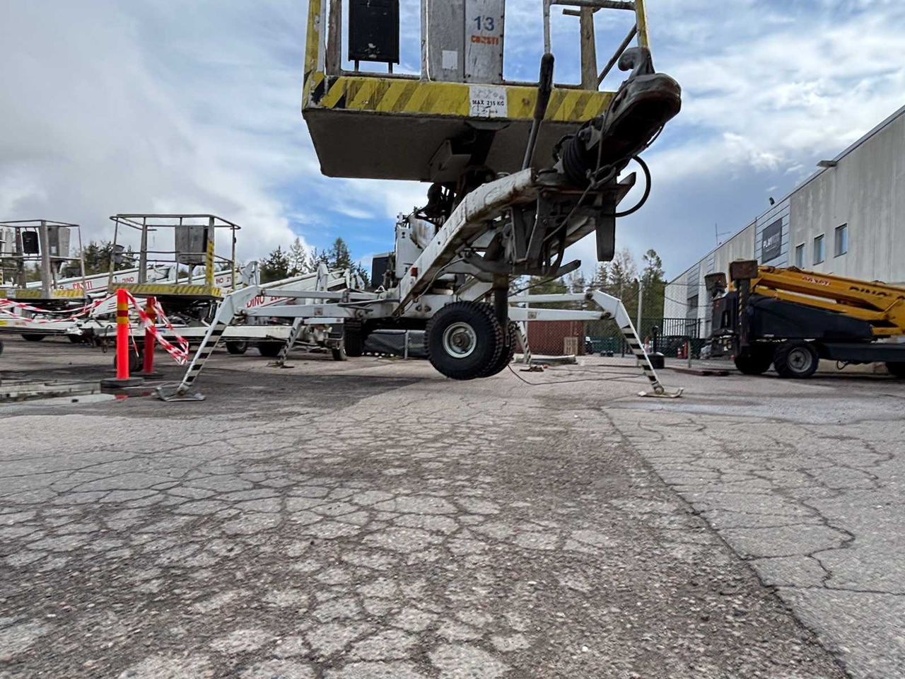 Trailer boom lift Dino 260XT - Nacelle sur remorque: photos 5 Trailer boom lift Dino 260XT - Nacelle sur remorque: photos 5
