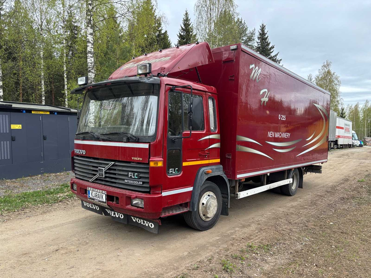 Volvo FLC truck - Camion fourgon: photos 1 Volvo FLC truck - Camion fourgon: photos 1