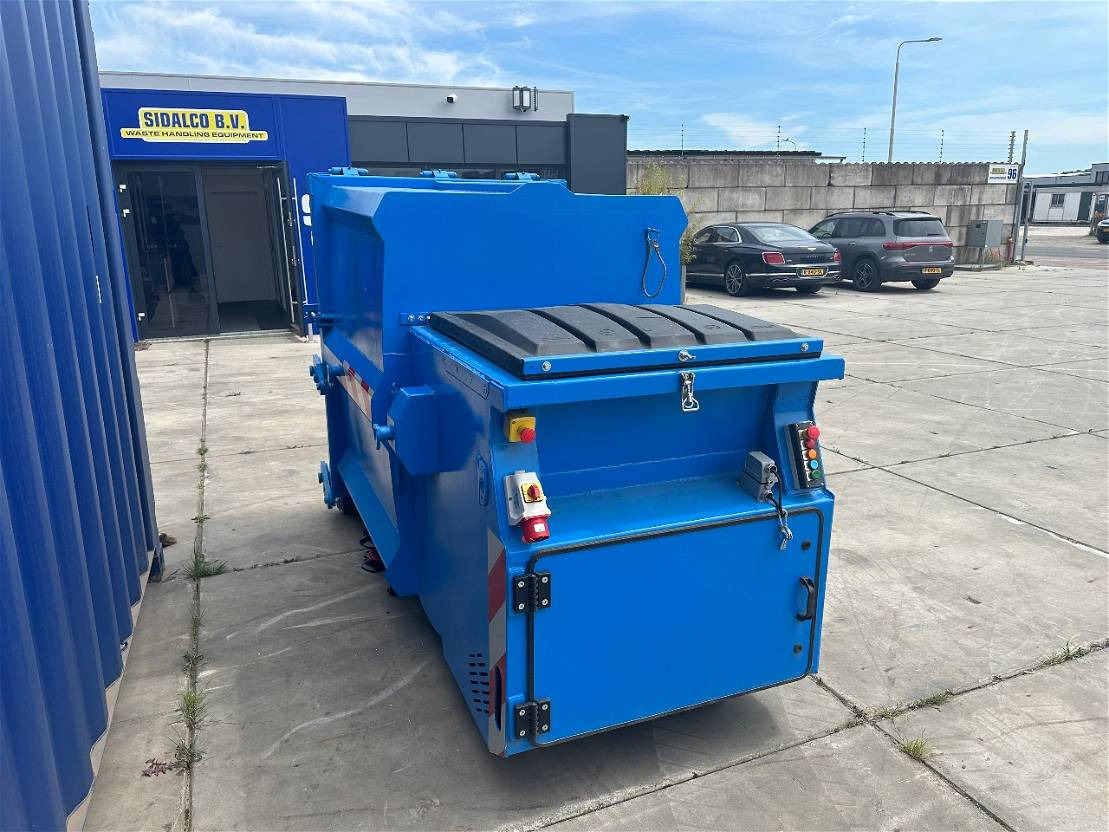 Sidalco Mini pers nat afval 2.5 m3 - Carrosserie interchangeable - camion poubelle: photos 2 Sidalco Mini pers nat afval 2.5 m3 - Carrosserie interchangeable - camion poubelle: photos 2