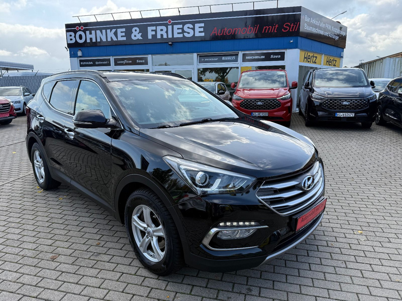 Hyundai Santa Fe blue Premium 4WD XENON LED NAVI LEDER - SUV: photos 1 Hyundai Santa Fe blue Premium 4WD XENON LED NAVI LEDER - SUV: photos 1