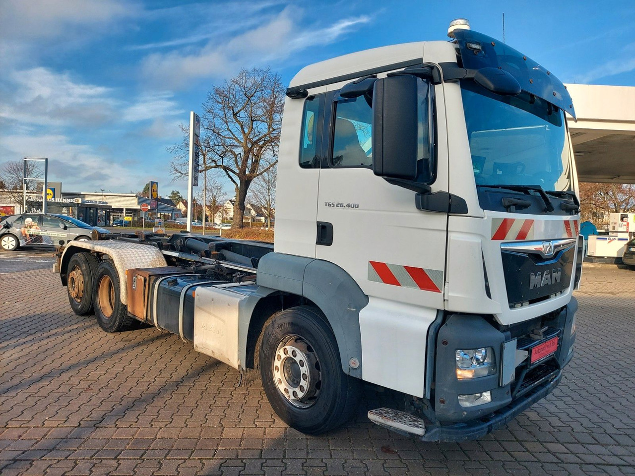 MAN 26.400 ABROLLER HIAB - Camion ampliroll: photos 3 MAN 26.400 ABROLLER HIAB - Camion ampliroll: photos 3