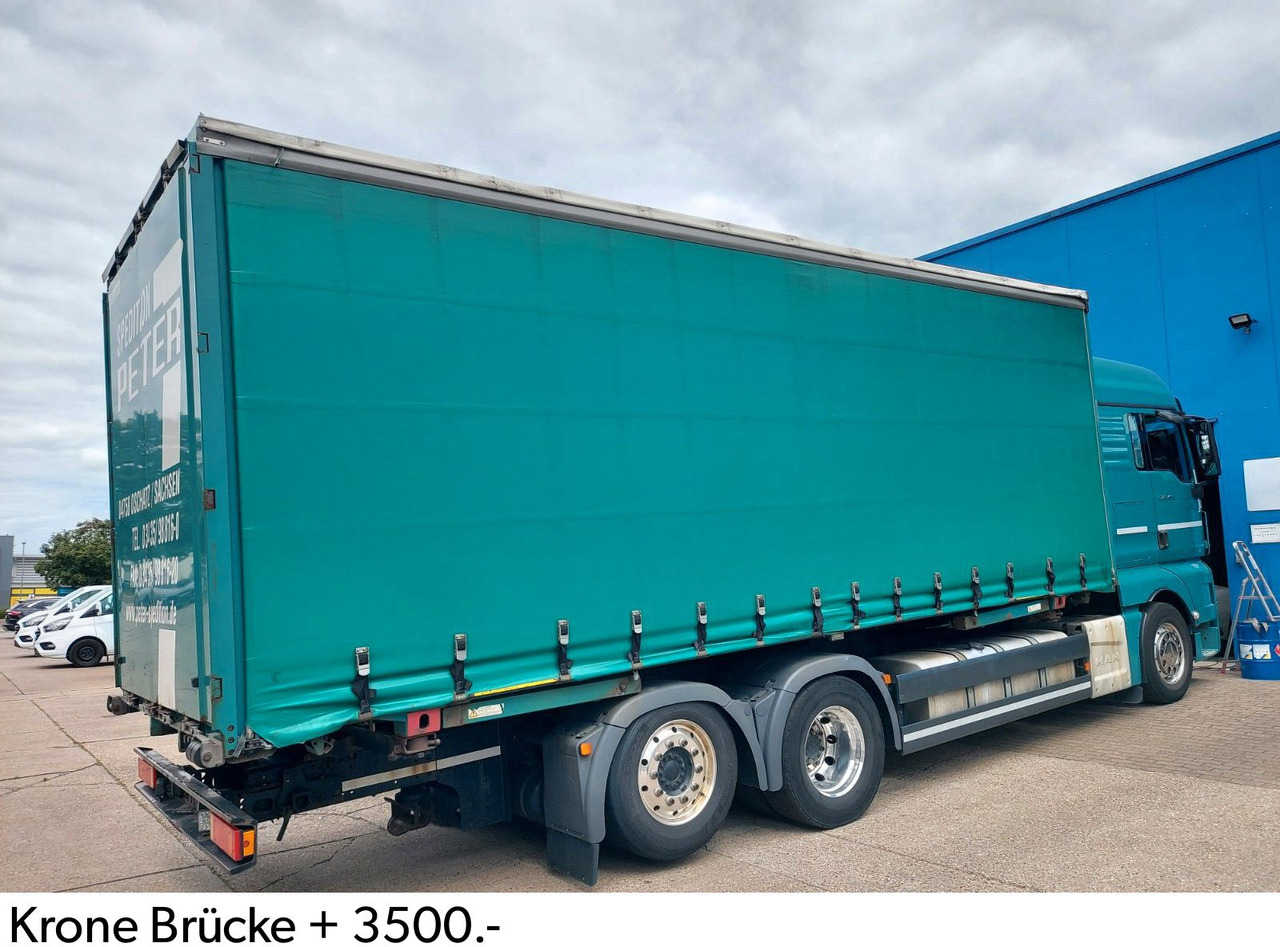 MAN TGX 26.460 Krone Wechsel - Brücke Lift / Luft - Châssis cabine: photos 2 MAN TGX 26.460 Krone Wechsel - Brücke Lift / Luft - Châssis cabine: photos 2