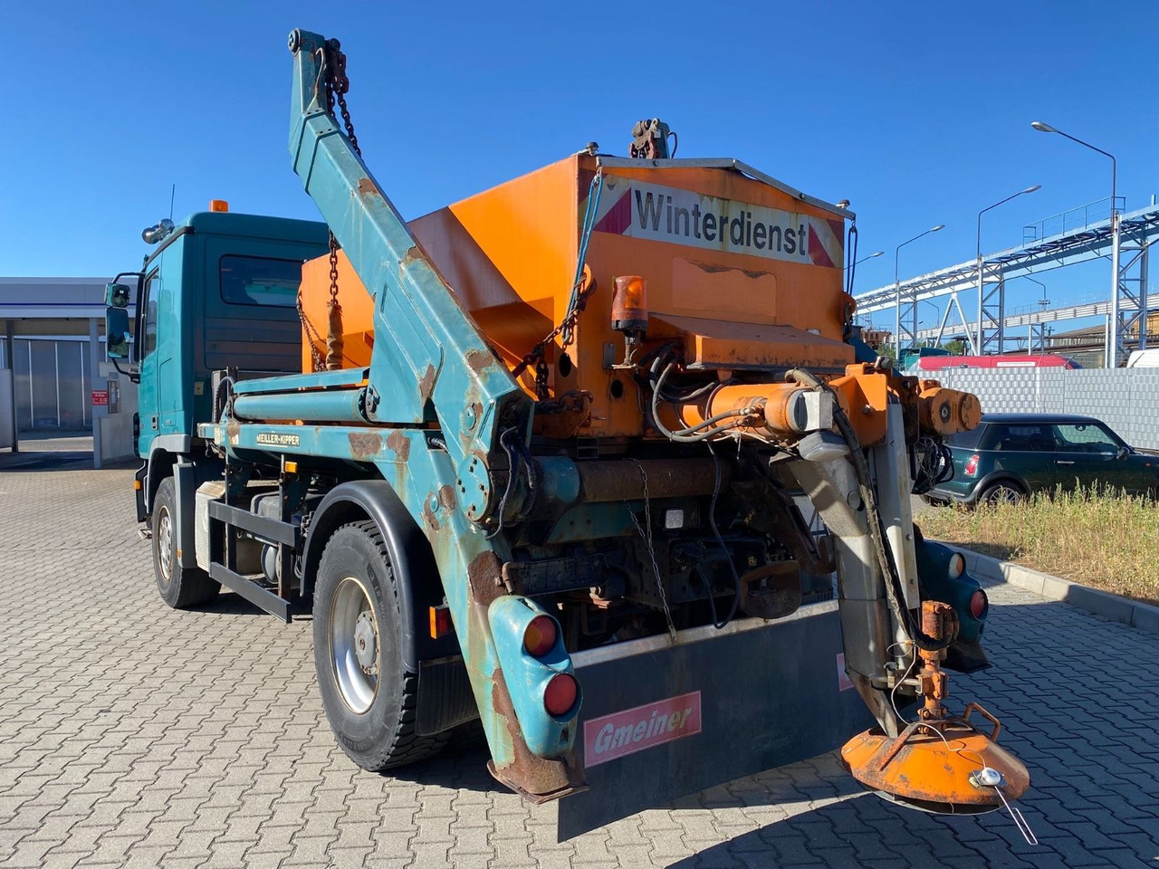 Mercedes-Benz Actros 2/3 6-Zyl. 1841 MEILER ABSATZKIPP. WINTER - Camion benne: photos 5 Mercedes-Benz Actros 2/3 6-Zyl. 1841 MEILER ABSATZKIPP. WINTER - Camion benne: photos 5