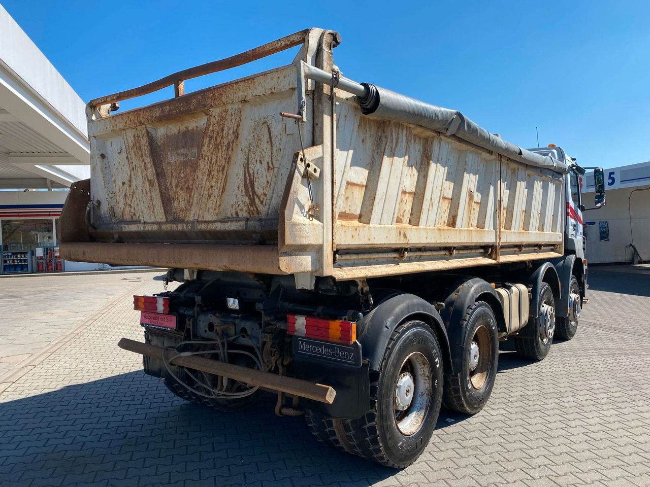 Mercedes-Benz Axor 2 C 4-Achser 3243 8x4 KLIMA RETARDER MEILER - Camion benne: photos 5 Mercedes-Benz Axor 2 C 4-Achser 3243 8x4 KLIMA RETARDER MEILER - Camion benne: photos 5