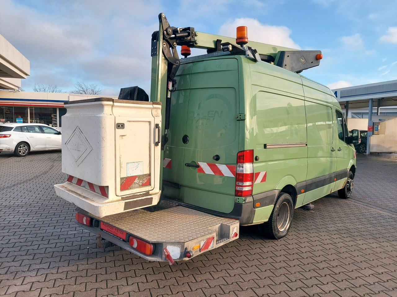 Mercedes-Benz Sprinter II Kasten 515 Steiger Hub ET-36 12m - Camion avec nacelle: photos 2 Mercedes-Benz Sprinter II Kasten 515 Steiger Hub ET-36 12m - Camion avec nacelle: photos 2