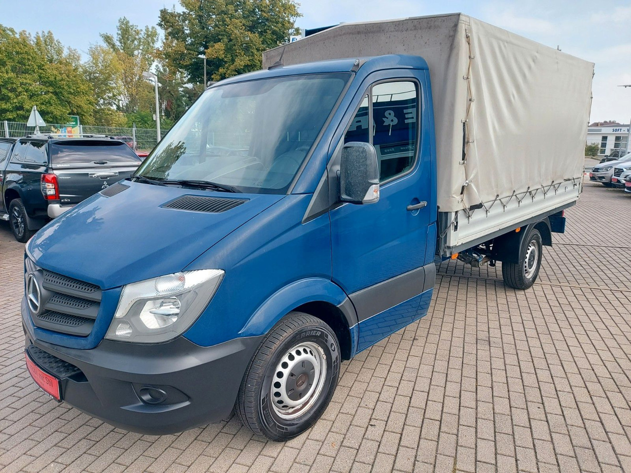 Mercedes-Benz Sprinter II Pritsche 316 Pritsche Plane - Véhicule utilitaire plateau baché: photos 3 Mercedes-Benz Sprinter II Pritsche 316 Pritsche Plane - Véhicule utilitaire plateau baché: photos 3