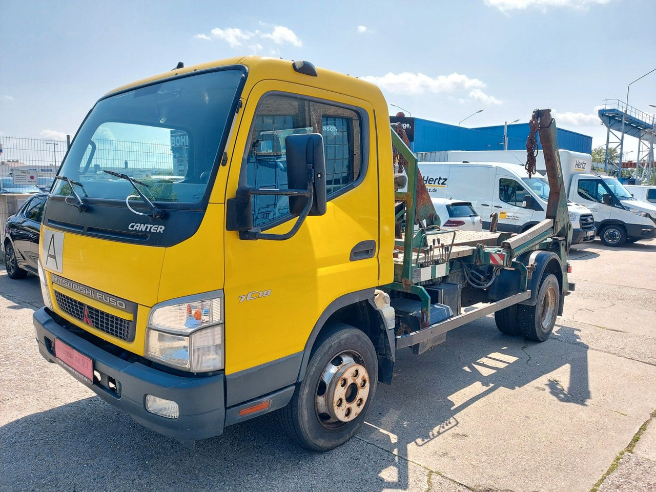 Mitsubishi Canter 7C18 Absetzer Kipper Meier Ratio 4500kg - Camion multibenne: photos 1 Mitsubishi Canter 7C18 Absetzer Kipper Meier Ratio 4500kg - Camion multibenne: photos 1