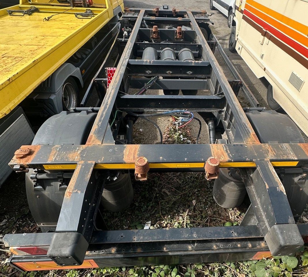Kögel AW 18 - 19,5"-Lafette,Anhänger BDF,ATL Container - Remorque porte-conteneur/ Caisse mobile: photos 4 Kögel AW 18 - 19,5"-Lafette,Anhänger BDF,ATL Container - Remorque porte-conteneur/ Caisse mobile: photos 4