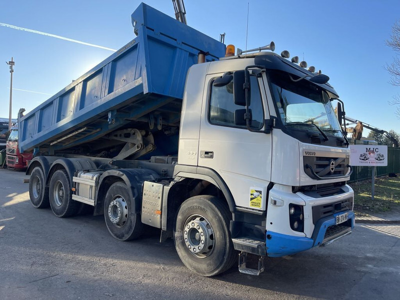 Volvo FMX 460 8x4 TIPPER - BORDMATIC - MEILLER - I-SHIFT AUTOMATIC - HUB REDUCTION - STEEL SPRING - Camion benne: photos 1 Volvo FMX 460 8x4 TIPPER - BORDMATIC - MEILLER - I-SHIFT AUTOMATIC - HUB REDUCTION - STEEL SPRING - Camion benne: photos 1