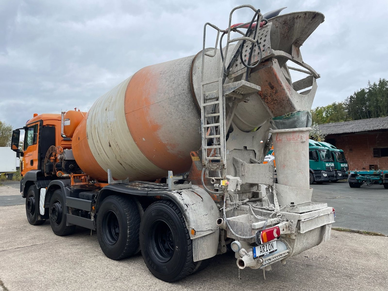 MAN TGS 32.360 8x4 BB Betonmischer/CIFA/SL9/9m3/EU4 - Camion malaxeur: photos 4 MAN TGS 32.360 8x4 BB Betonmischer/CIFA/SL9/9m3/EU4 - Camion malaxeur: photos 4