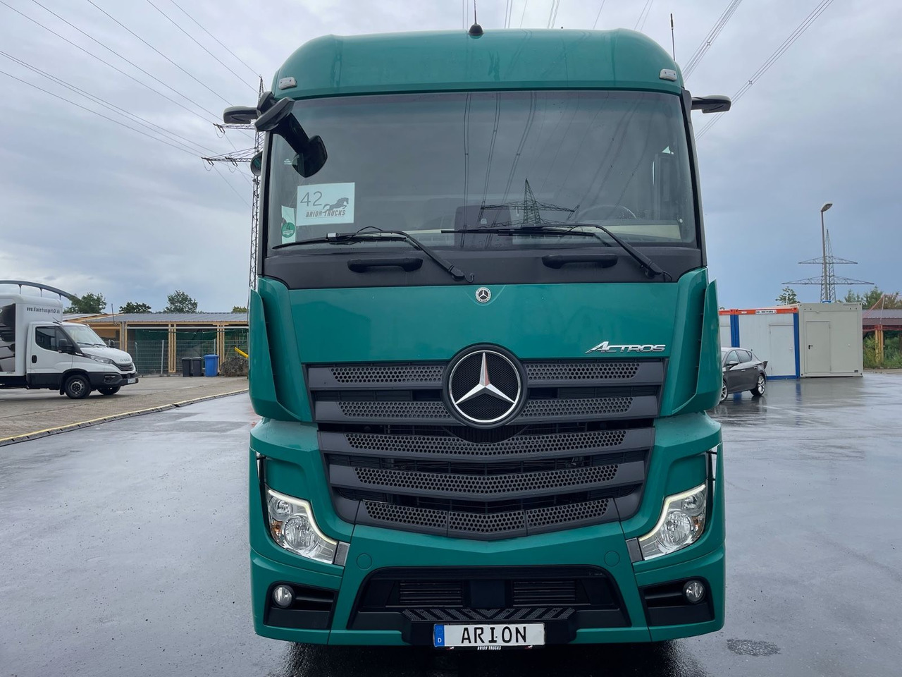 Mercedes-Benz Actros 1845 Pritsche+Plane/Retarder/MirrorCams - Camion à rideaux coulissants: photos 2 Mercedes-Benz Actros 1845 Pritsche+Plane/Retarder/MirrorCams - Camion à rideaux coulissants: photos 2