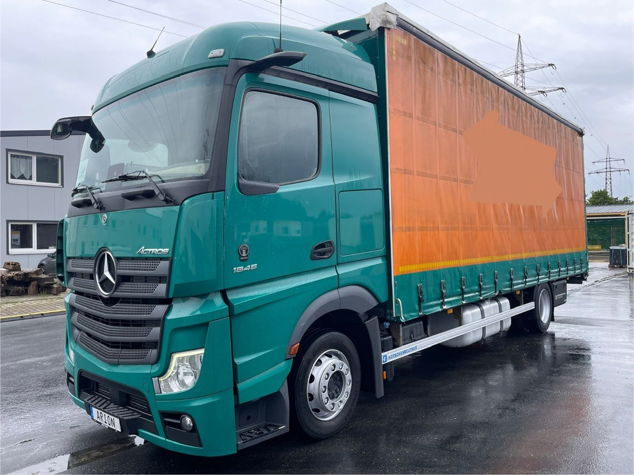 Mercedes-Benz Actros 1845 Pritsche+Plane/Retarder/MirrorCams - Camion à rideaux coulissants: photos 3 Mercedes-Benz Actros 1845 Pritsche+Plane/Retarder/MirrorCams - Camion à rideaux coulissants: photos 3