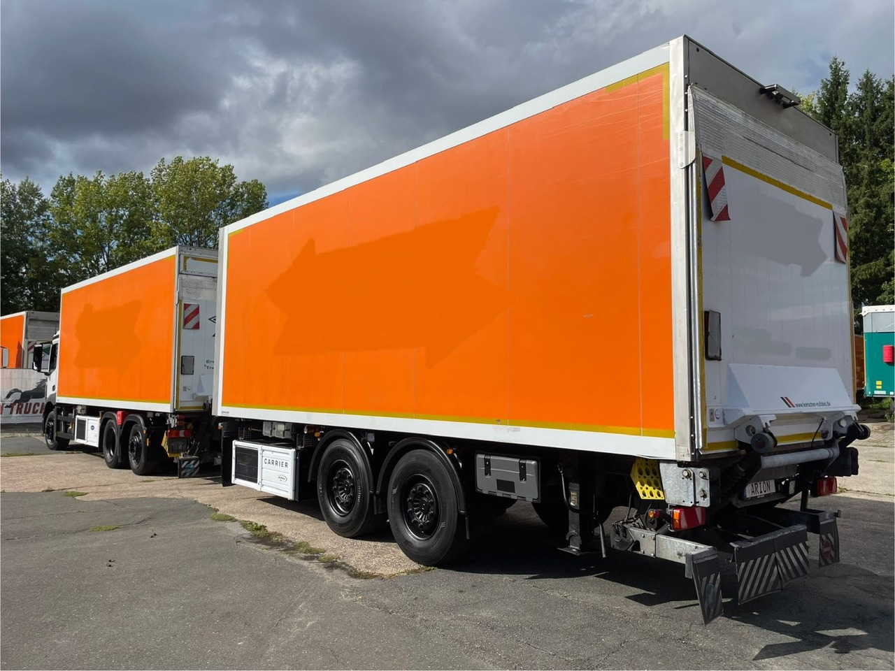 Mercedes-Benz Antos 2543 6x2 Kühlkoffer/CARRIER/KERSCHER/NLA - Camion frigorifique: photos 4 Mercedes-Benz Antos 2543 6x2 Kühlkoffer/CARRIER/KERSCHER/NLA - Camion frigorifique: photos 4