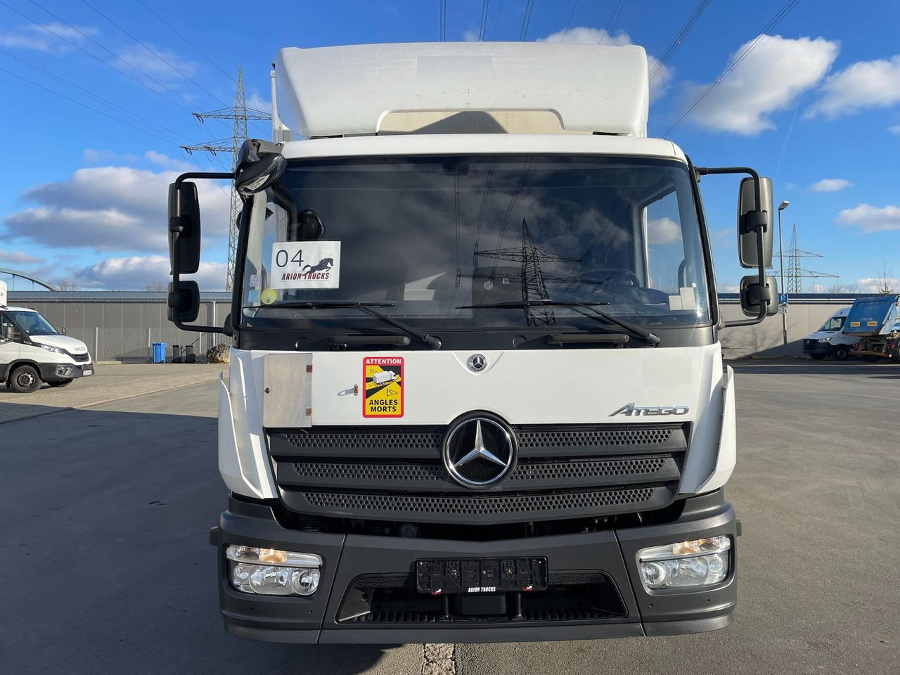Mercedes-Benz Atego 1218 4x2 Koffer/FULL-ADR/EXIII/LBW/AC/EU6d - Camion fourgon: photos 2 Mercedes-Benz Atego 1218 4x2 Koffer/FULL-ADR/EXIII/LBW/AC/EU6d - Camion fourgon: photos 2