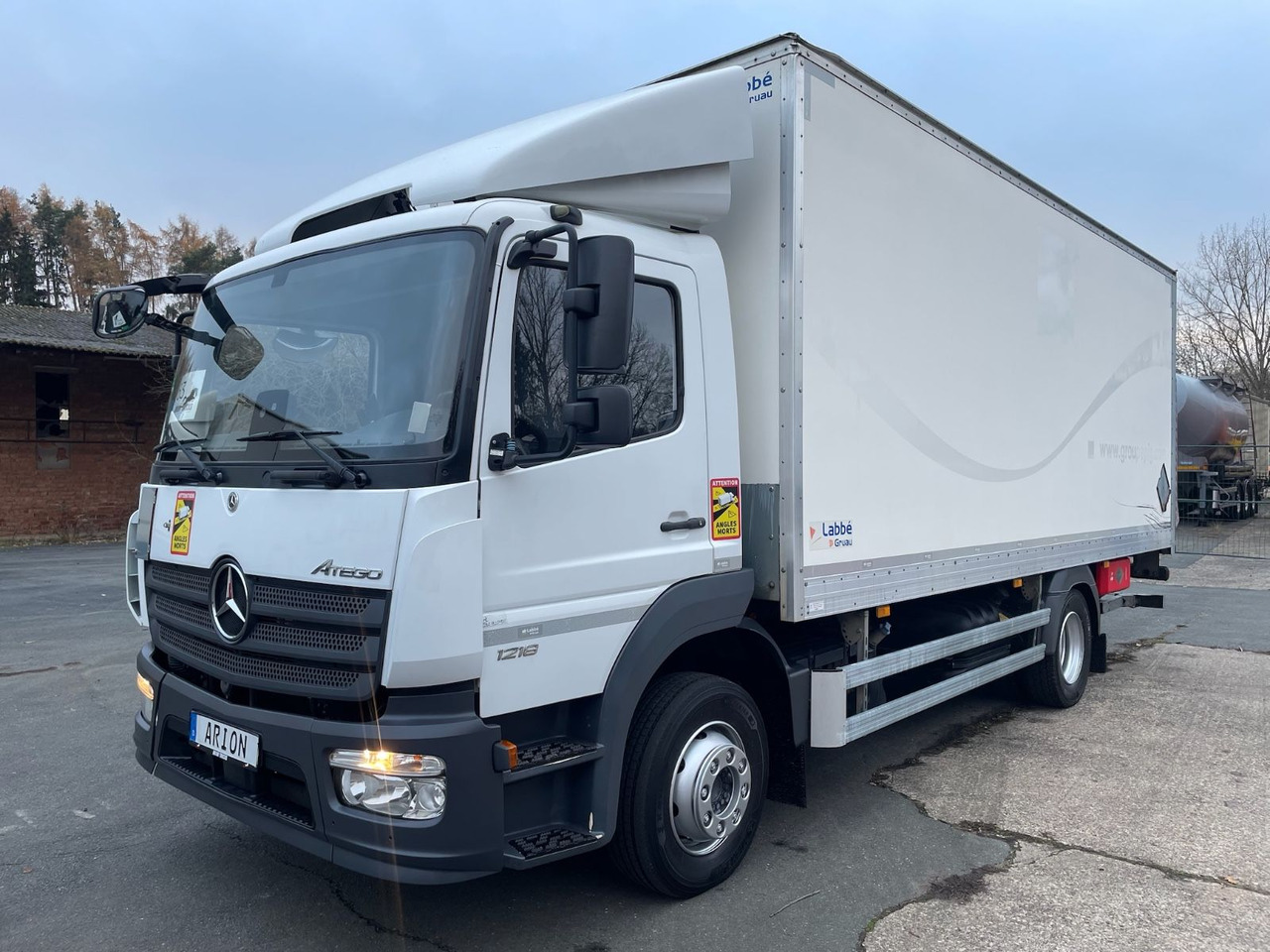 Mercedes-Benz Atego 1218 4x2 Koffer/FULL-ADR/EXIII/LBW/AC/EU6d - Camion fourgon: photos 3 Mercedes-Benz Atego 1218 4x2 Koffer/FULL-ADR/EXIII/LBW/AC/EU6d - Camion fourgon: photos 3