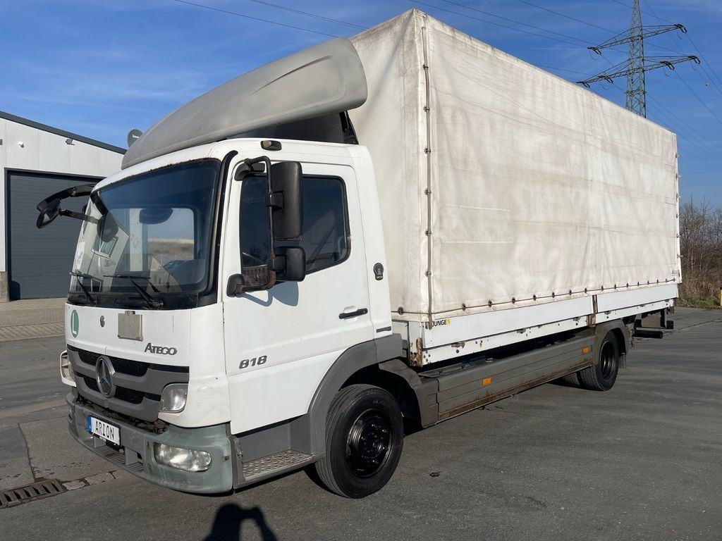 Mercedes-Benz Atego 818 4x2 Pritsche+Plane/LBW/BärCargoliftEU5 - Véhicule utilitaire plateau baché: photos 3 Mercedes-Benz Atego 818 4x2 Pritsche+Plane/LBW/BärCargoliftEU5 - Véhicule utilitaire plateau baché: photos 3