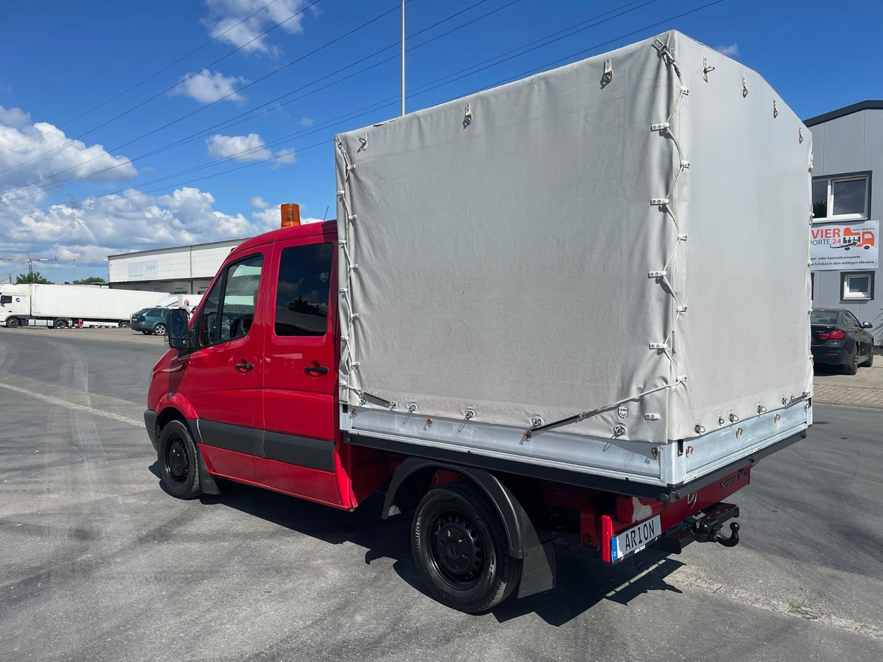 Mercedes-Benz Sprinter II 213 CDI Pritsche/DOKA/EU4/TÜV-05/27 - Véhicule utilitaire plateau baché, Utilitaire double cabine: photos 4 Mercedes-Benz Sprinter II 213 CDI Pritsche/DOKA/EU4/TÜV-05/27 - Véhicule utilitaire plateau baché, Utilitaire double cabine: photos 4