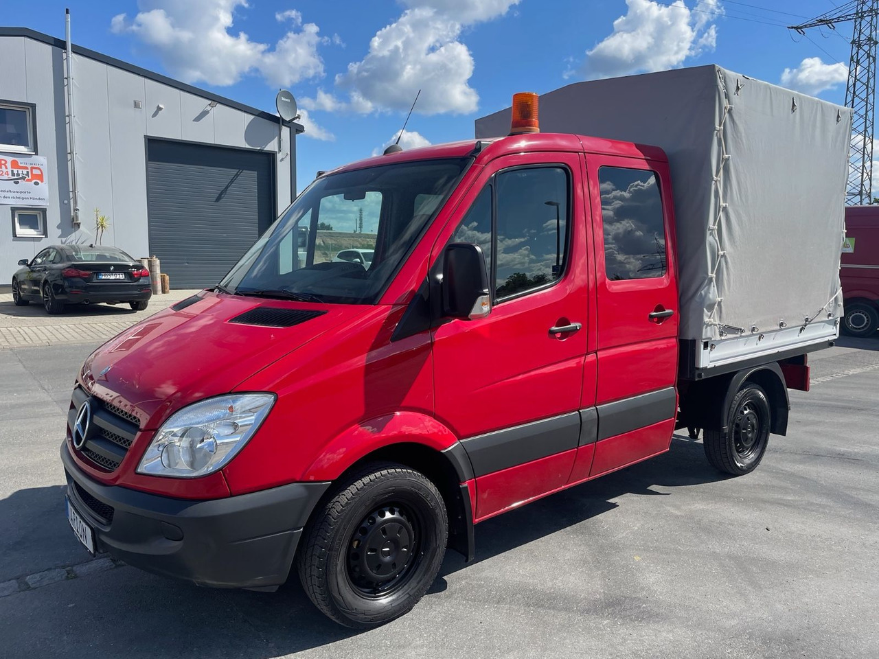 Mercedes-Benz Sprinter II 213 CDI Pritsche/DOKA/EU4/TÜV-05/27 - Véhicule utilitaire plateau baché, Utilitaire double cabine: photos 3 Mercedes-Benz Sprinter II 213 CDI Pritsche/DOKA/EU4/TÜV-05/27 - Véhicule utilitaire plateau baché, Utilitaire double cabine: photos 3