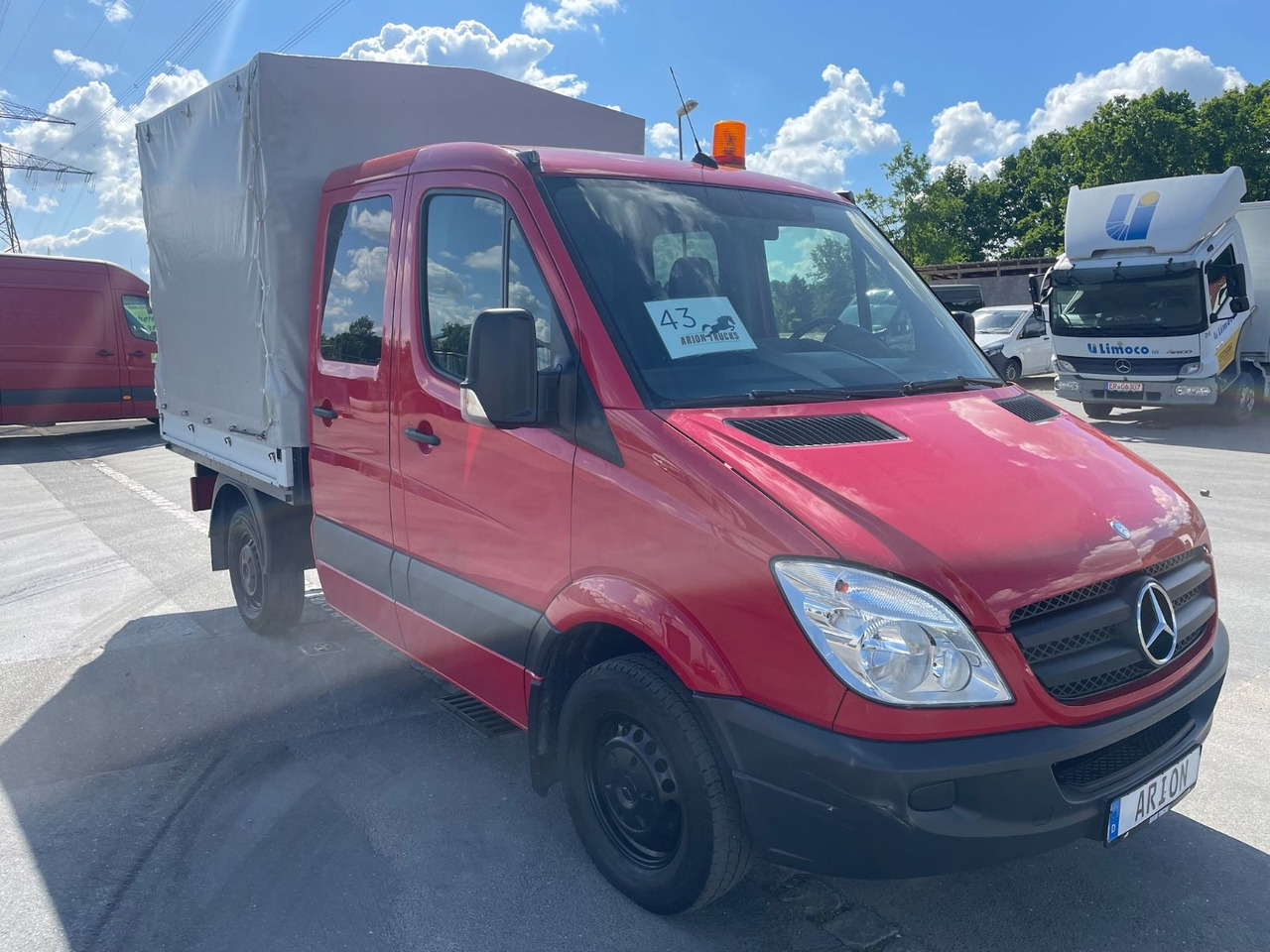 Mercedes-Benz Sprinter II 213 CDI Pritsche/DOKA/EU4/TÜV-05/27 - Véhicule utilitaire plateau baché, Utilitaire double cabine: photos 1 Mercedes-Benz Sprinter II 213 CDI Pritsche/DOKA/EU4/TÜV-05/27 - Véhicule utilitaire plateau baché, Utilitaire double cabine: photos 1