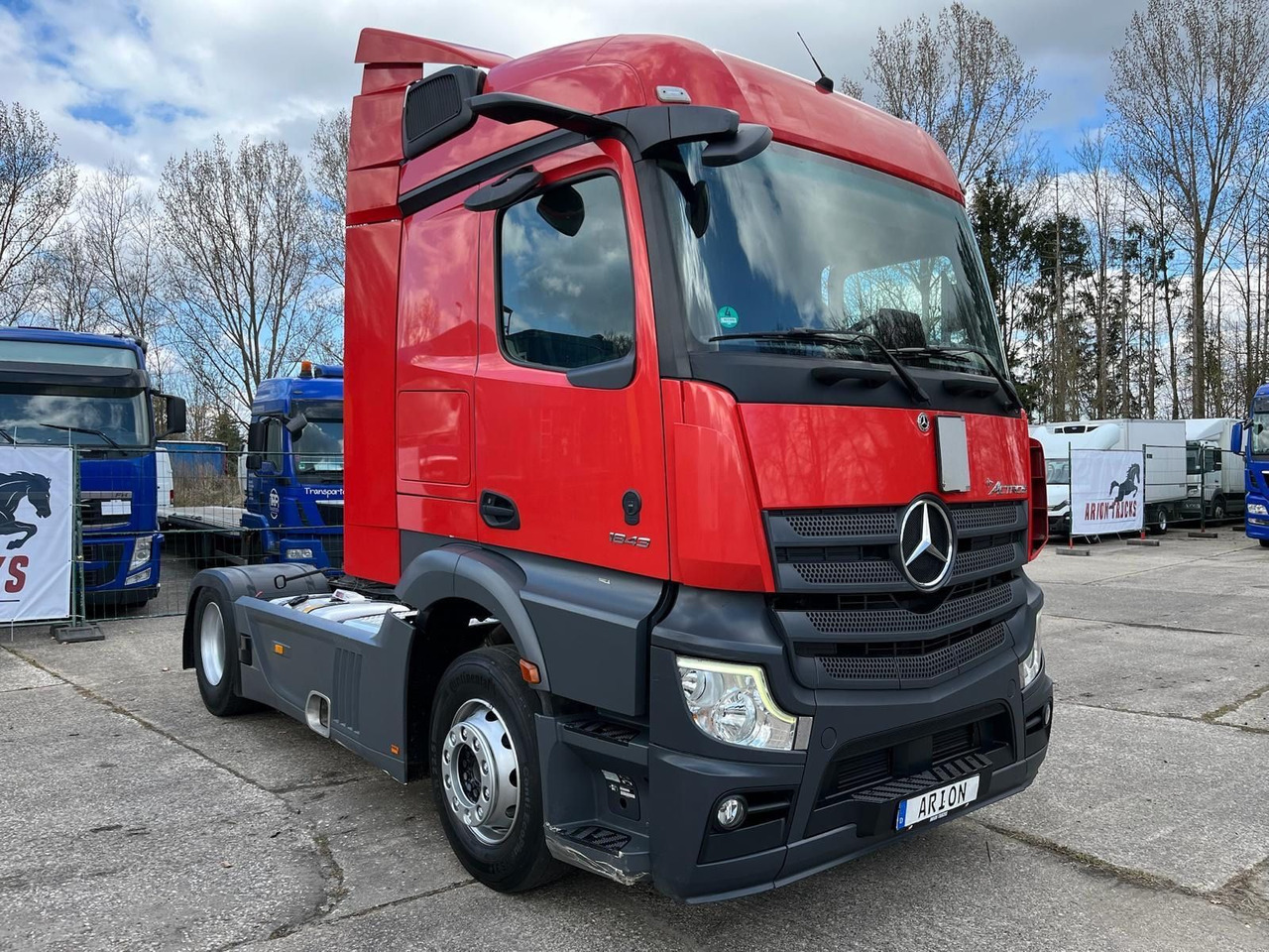 Mercedes-Benz Actros 1843/Retarder/Mirror Cam/Spoilers/MJ 2021 - Tracteur routier: photos 2 Mercedes-Benz Actros 1843/Retarder/Mirror Cam/Spoilers/MJ 2021 - Tracteur routier: photos 2