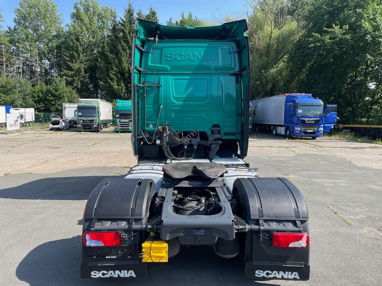 Scania R500 4x2 SZM/Retarder/StandAC/2xBett/2xTank/EU6d - Tracteur routier: photos 5 Scania R500 4x2 SZM/Retarder/StandAC/2xBett/2xTank/EU6d - Tracteur routier: photos 5