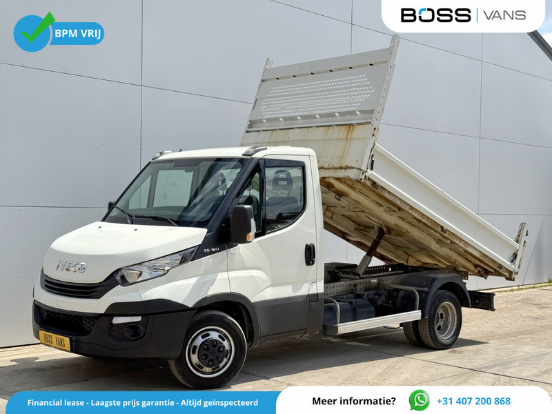 Iveco Daily 35C12 2.3 Kipper Dubbellucht Trekhaak Airco Cruise Control Lucht Geveerde Stoel - Véhicule utilitaire benne: photos 1 Iveco Daily 35C12 2.3 Kipper Dubbellucht Trekhaak Airco Cruise Control Lucht Geveerde Stoel - Véhicule utilitaire benne: photos 1