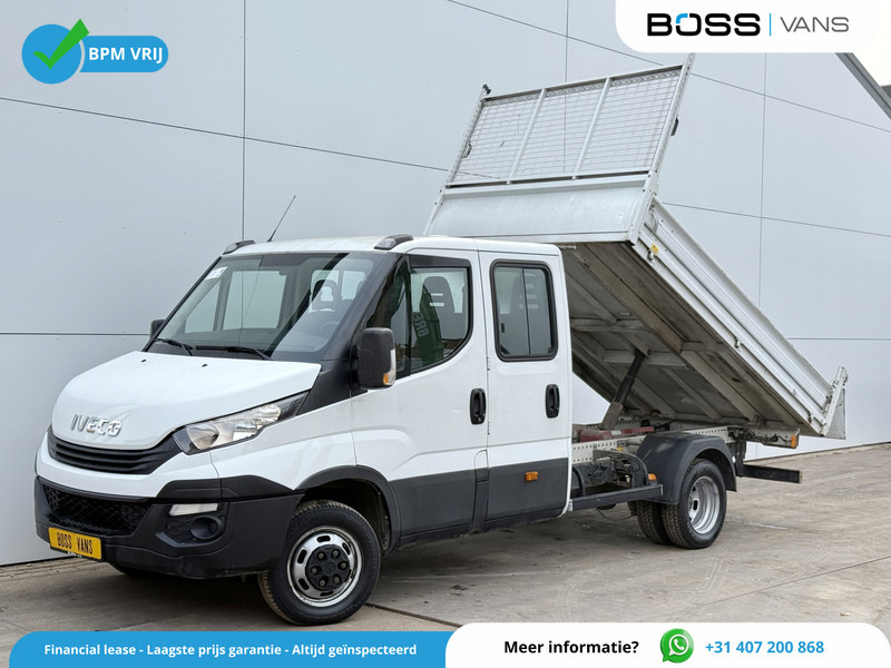 Iveco Daily 35C14 2.3 Dubbele Cabine Dubbellucht 7 Stoelen Airco Cruise Control Trekhaak 3.5t Tipper Benne Kipper - Véhicule utilitaire benne, Utilitaire double cabine: photos 1 Iveco Daily 35C14 2.3 Dubbele Cabine Dubbellucht 7 Stoelen Airco Cruise Control Trekhaak 3.5t Tipper Benne Kipper - Véhicule utilitaire benne, Utilitaire double cabine: photos 1