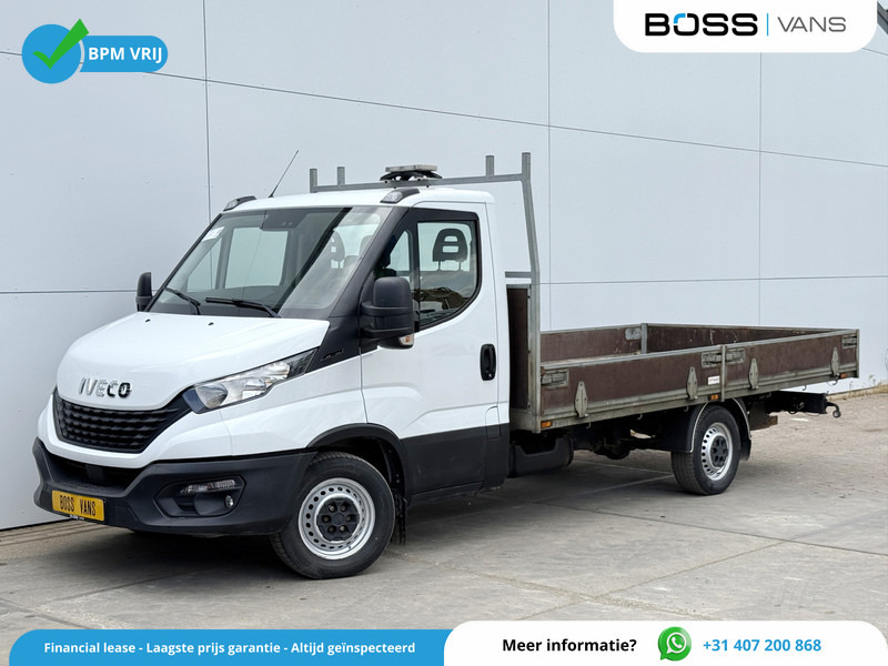 Iveco Daily 35S14 2.3 L3H1 Airco Cruise Control Standkachel Trekhaak Open Laadbak Pritische Lucht geveerde stoel - Fourgon plateau: photos 1 Iveco Daily 35S14 2.3 L3H1 Airco Cruise Control Standkachel Trekhaak Open Laadbak Pritische Lucht geveerde stoel - Fourgon plateau: photos 1