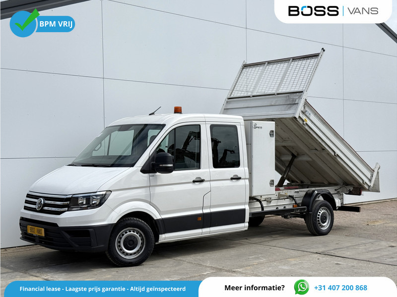 Volkswagen Crafter 2.0 TDI 140PK Dubbele Cabine Kipper Airco Cruise Control Trekhaak Carplay Benne Tipper - Véhicule utilitaire benne, Utilitaire double cabine: photos 1 Volkswagen Crafter 2.0 TDI 140PK Dubbele Cabine Kipper Airco Cruise Control Trekhaak Carplay Benne Tipper - Véhicule utilitaire benne, Utilitaire double cabine: photos 1