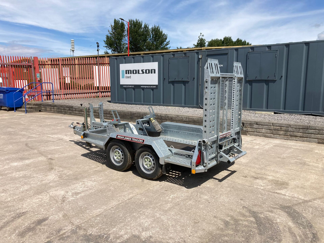 Digger Plant 2 543-0110 Trailer - Remorque porte engin: photos 3 Digger Plant 2 543-0110 Trailer - Remorque porte engin: photos 3