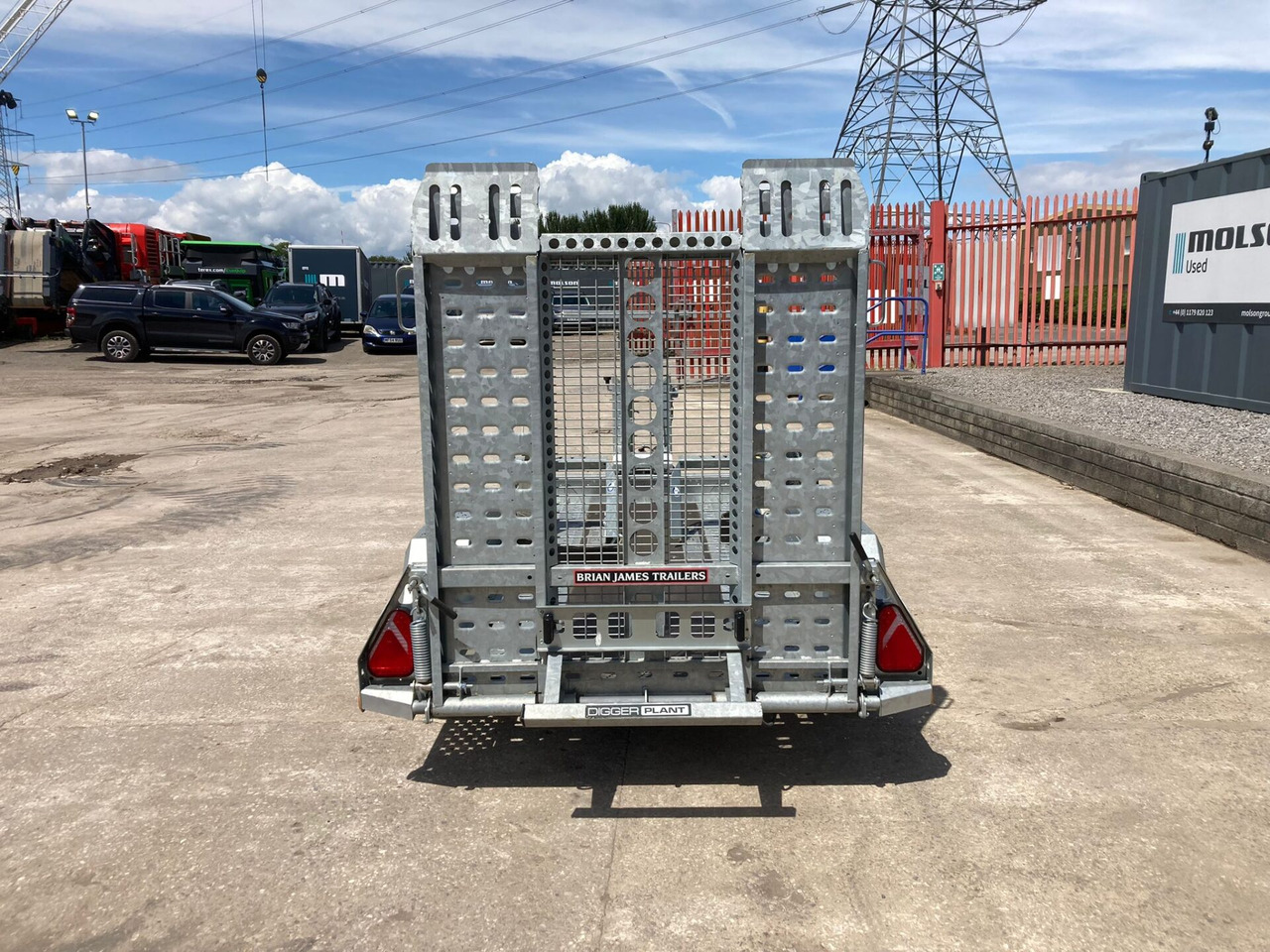Digger Plant 2 543-0110 Trailer - Remorque porte engin: photos 4 Digger Plant 2 543-0110 Trailer - Remorque porte engin: photos 4