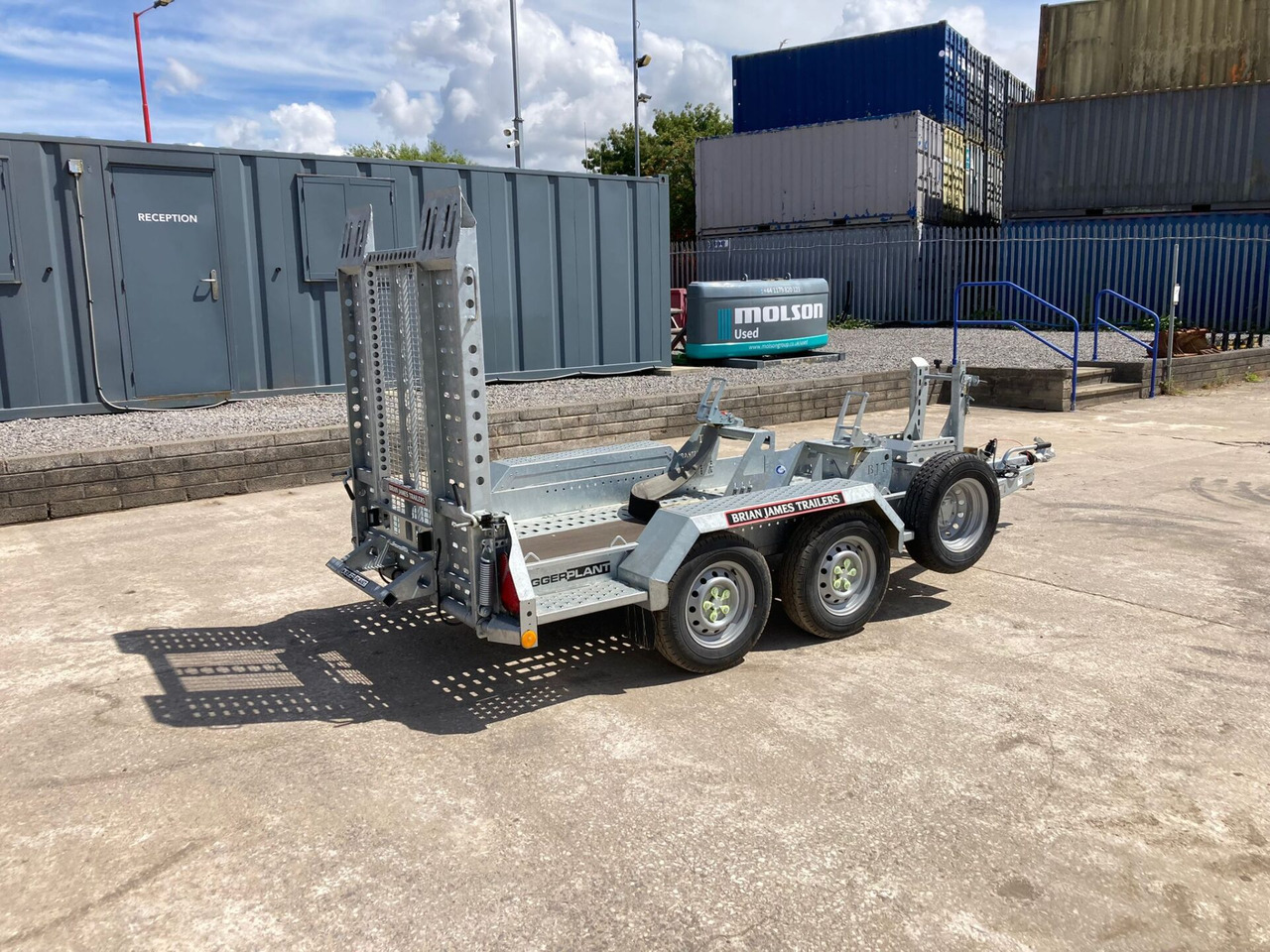 Digger Plant 2 543-0110 Trailer - Remorque porte engin: photos 5 Digger Plant 2 543-0110 Trailer - Remorque porte engin: photos 5