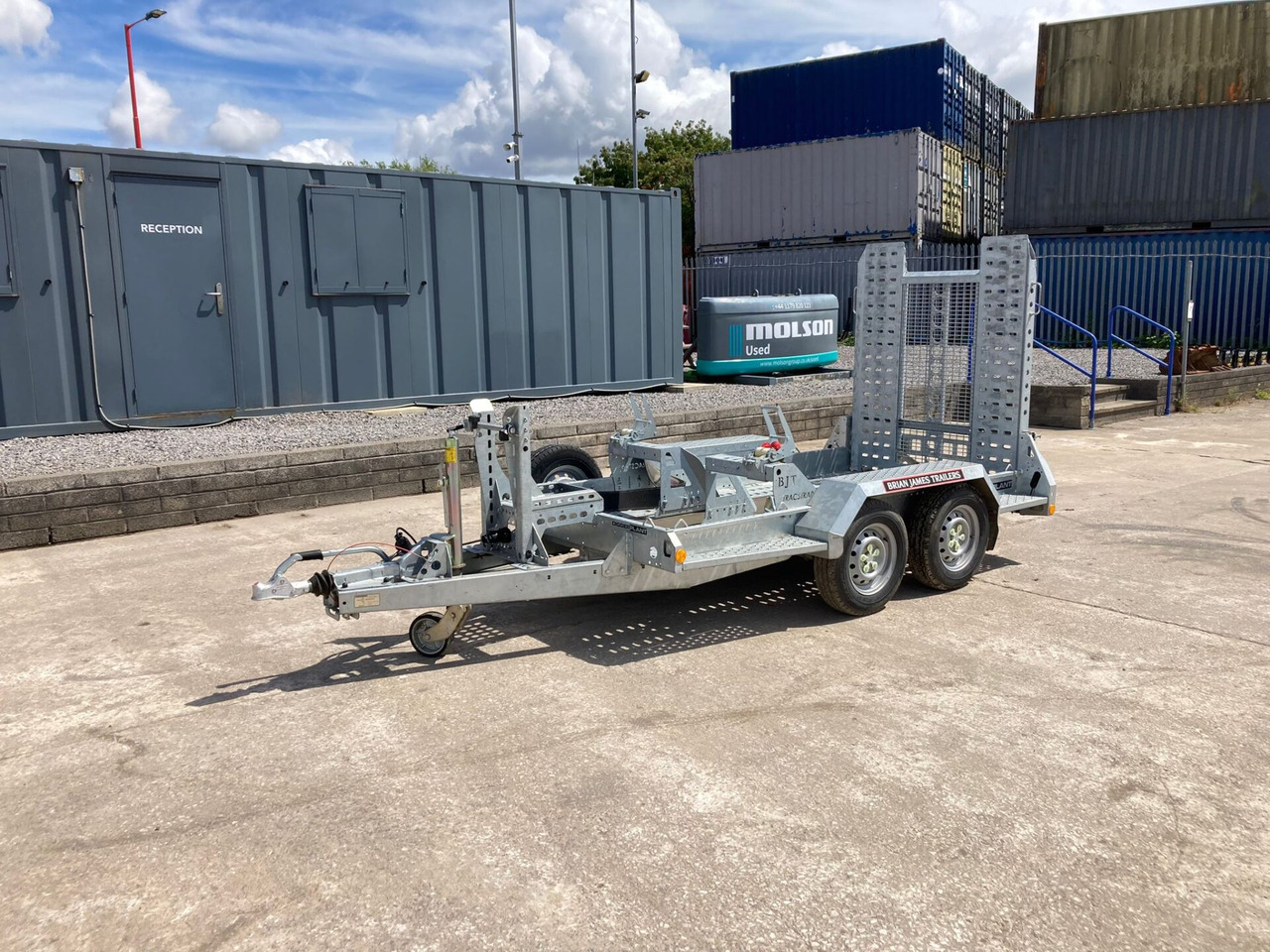 Digger Plant 2 543-0110 Trailer - Remorque porte engin: photos 1 Digger Plant 2 543-0110 Trailer - Remorque porte engin: photos 1