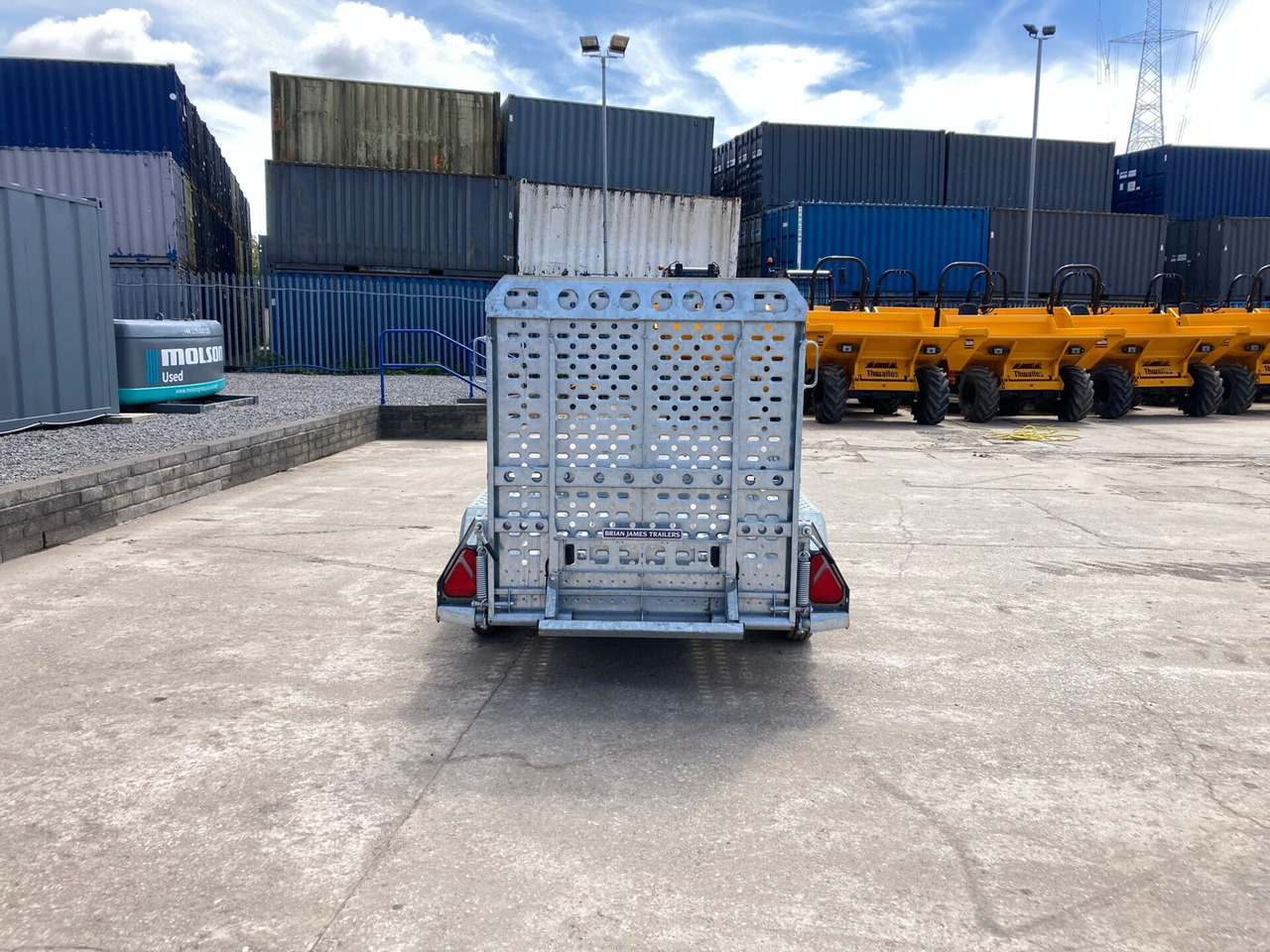 Digger Plant 2 543-1320 Trailer - Remorque porte engin: photos 4 Digger Plant 2 543-1320 Trailer - Remorque porte engin: photos 4