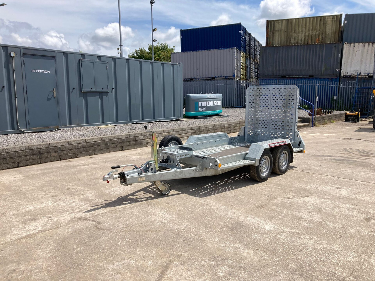 Digger Plant 2 543-1320 Trailer - Remorque porte engin: photos 1 Digger Plant 2 543-1320 Trailer - Remorque porte engin: photos 1