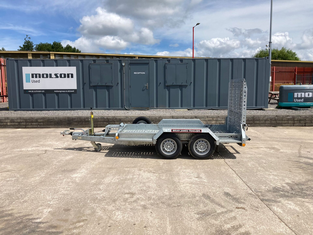 Digger Plant 2 543-1320 Trailer - Remorque porte engin: photos 2 Digger Plant 2 543-1320 Trailer - Remorque porte engin: photos 2