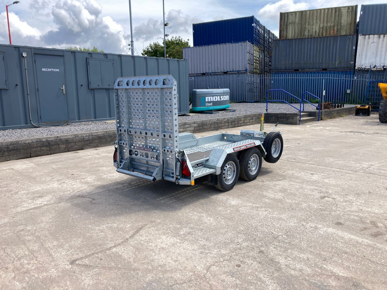 Digger Plant 2 543-1320 Trailer - Remorque porte engin: photos 5 Digger Plant 2 543-1320 Trailer - Remorque porte engin: photos 5