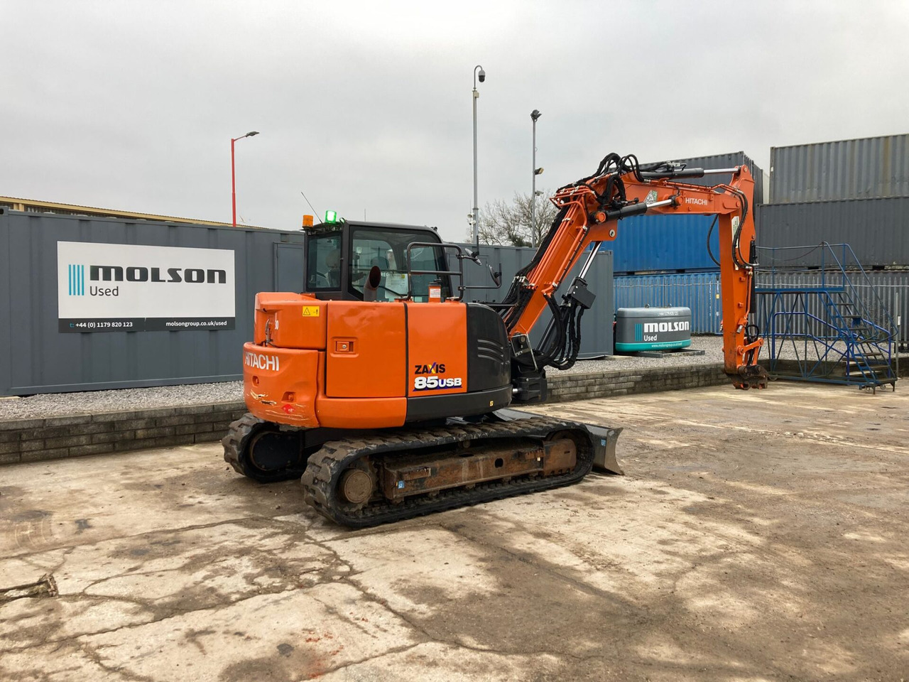 Hitachi ZX85USBR-6 2PB - Mini pelle: photos 5 Hitachi ZX85USBR-6 2PB - Mini pelle: photos 5