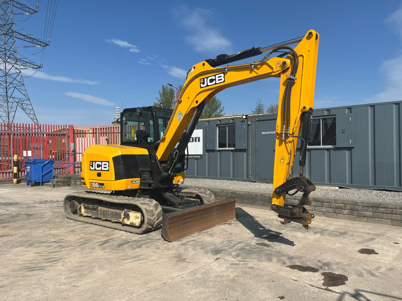 Mini pelle JCB 86C-2: photos 7