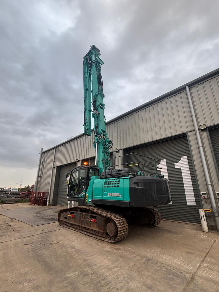 Kobelco SK400DLC-10 25m 3 Piece Demolition Arm - Pelle sur chenille: photos 3 Kobelco SK400DLC-10 25m 3 Piece Demolition Arm - Pelle sur chenille: photos 3