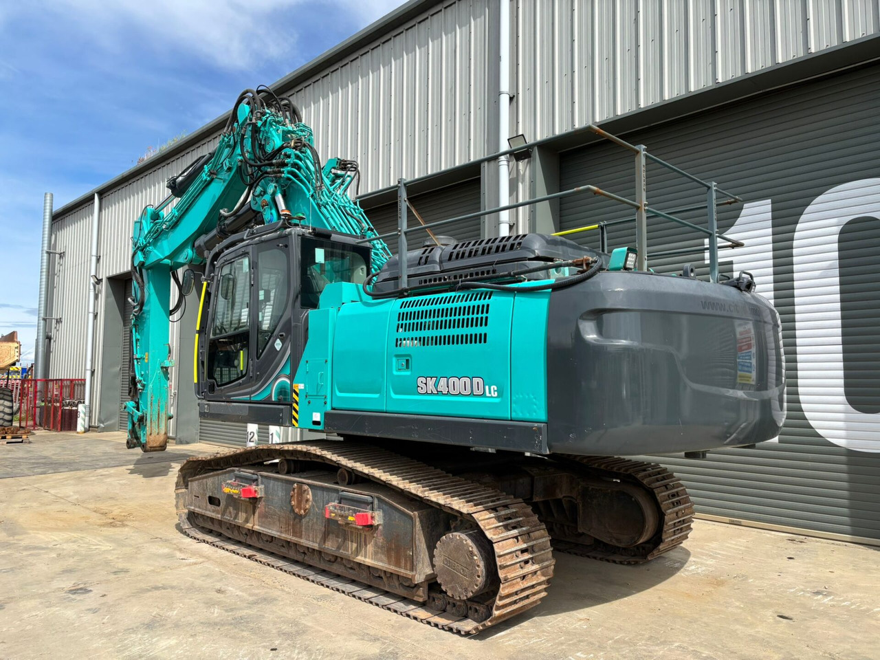 Kobelco SK400DLC-10 25m 3 Piece Demolition Arm - Pelle sur chenille: photos 3 Kobelco SK400DLC-10 25m 3 Piece Demolition Arm - Pelle sur chenille: photos 3