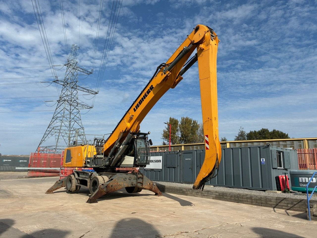 Pelle de manutention Liebherr LH40M: photos 7