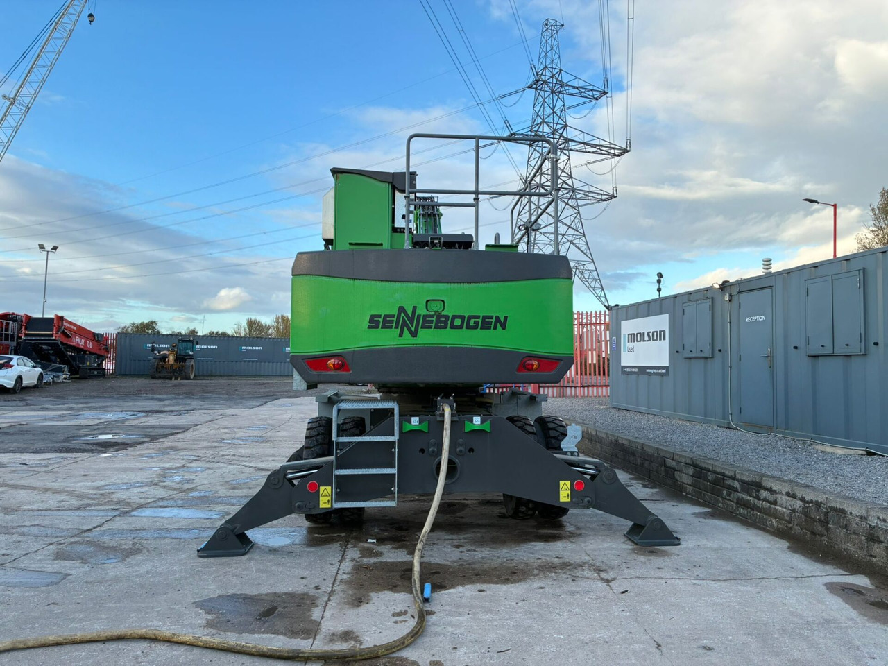 Sennebogen 818E - Pelle de manutention: photos 4 Sennebogen 818E - Pelle de manutention: photos 4