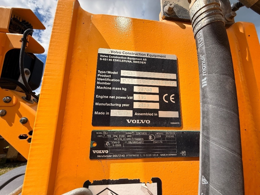 Volvo L 110 H - Chargeuse sur pneus: photos 3 Volvo L 110 H - Chargeuse sur pneus: photos 3
