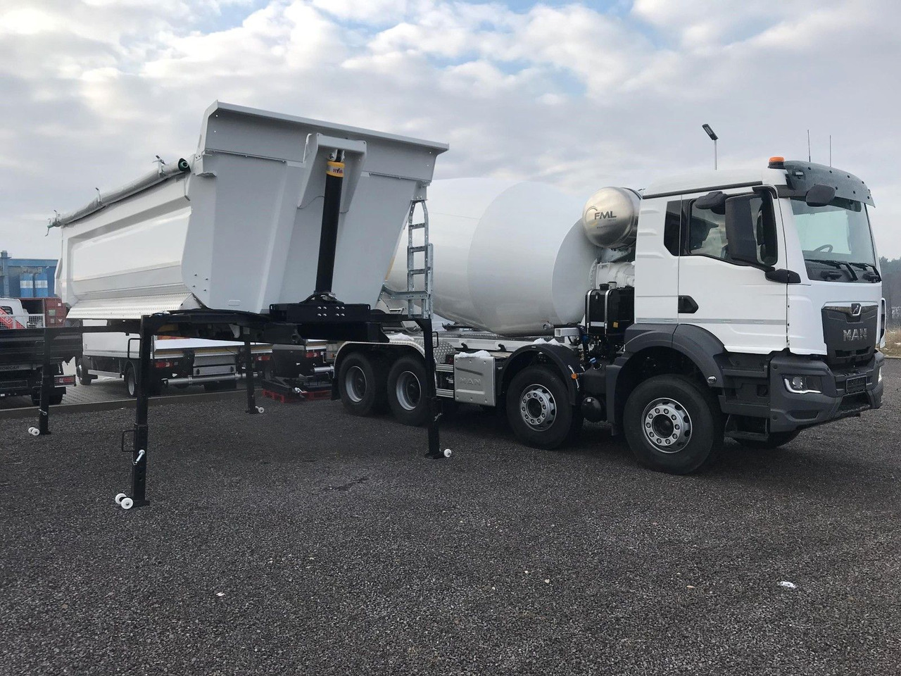 MAN TGS 41.480 RETARDER GSR WECHSELSYSTEM - Camion malaxeur: photos 1 MAN TGS 41.480 RETARDER GSR WECHSELSYSTEM - Camion malaxeur: photos 1