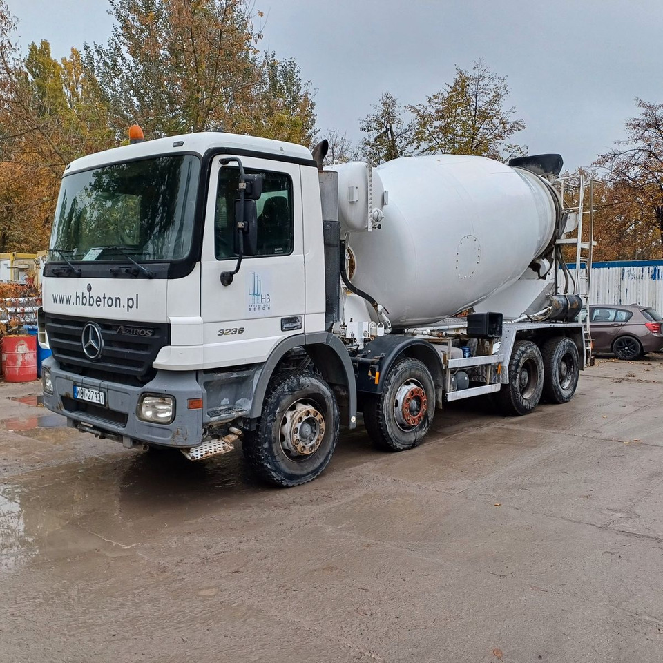Mercedes-Benz ACTROS 3236 INTERMIX 9M3 - Camion malaxeur: photos 2 Mercedes-Benz ACTROS 3236 INTERMIX 9M3 - Camion malaxeur: photos 2