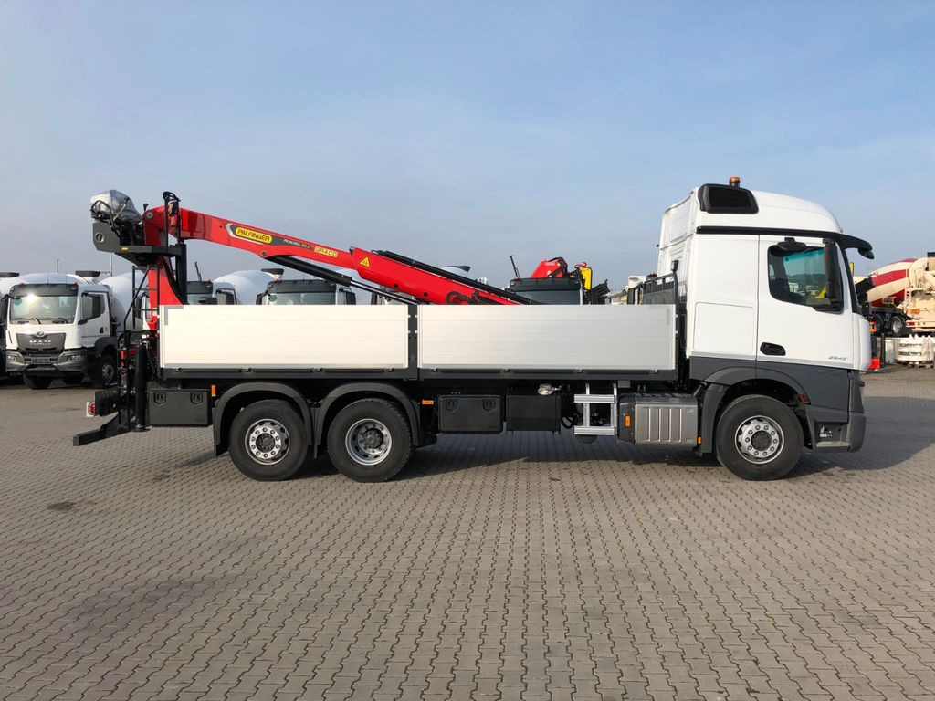 Mercedes-Benz ACTROS F 2646 PALFINGER PK 20.501 L - Camion plateau, Camion grue: photos 3 Mercedes-Benz ACTROS F 2646 PALFINGER PK 20.501 L - Camion plateau, Camion grue: photos 3